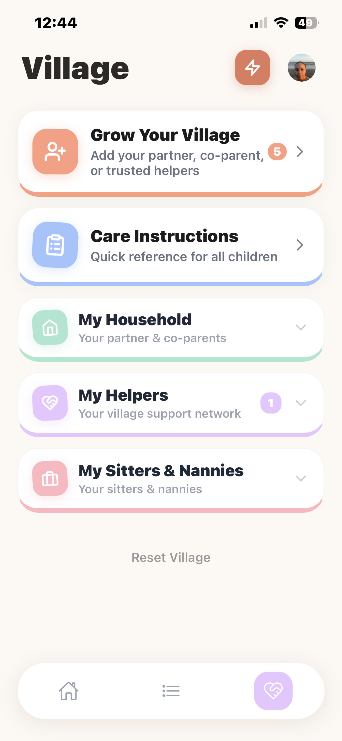 Coordinate everyone who helps.
